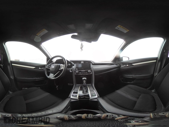 2019 Honda Civic Sedan Sport with VIN 19XFC2F85KE007482, listed as a IAAI auction lot 41545624 with 86,327 mi miles. Bid and sale history available at carsss.com. Image 18.