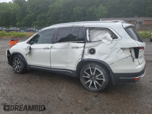 2021 Honda Pilot Touring 7-Passenger z VIN 5FNYF6H64MB004962, wystawiony jako Copart lot #57860225 z przebiegiem 52 311 mil mil oraz Szkoda całkowita • Salvage title. Historia ofert i sprzedaży dostępna na DreamBid. Obrazek 2.