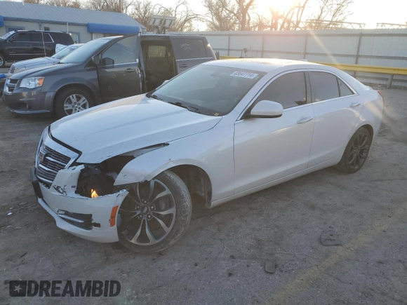 2018 Cadillac ATS AWD z VIN 1G6AE5RX3J0138669, wystawiony jako Copart lot #83647714 z przebiegiem 74 143 mil mil oraz Szkoda całkowita • Salvage title. Historia ofert i sprzedaży dostępna na DreamBid. Obrazek 1.