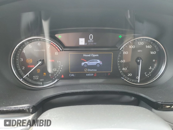 2021 Cadillac XT5 FWD Premium Luxury with VIN 1GYKNCRS0MZ110560, listed as a Copart auction lot 52779575 with 44,559 mi miles and Salvage title. Bid and sale history available at DreamBid. Image 9.