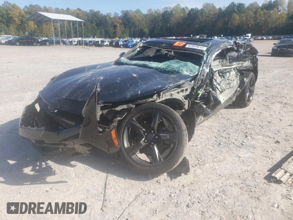 2016 Chevrolet Camaro 2LT with VIN 1G1FD1RS8G0137277, listed as a Copart auction lot 62859612 with 0 mi miles. Bid and sale history available at carsss.com. Image 2.