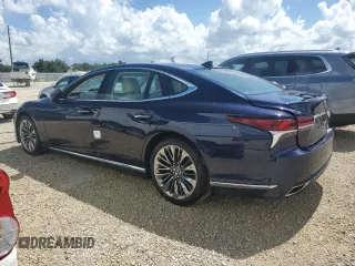2019 Lexus LS with VIN JTHB51FF6K5008670, listed as a Copart auction lot 73728144 with 0 mi miles and Salvage Title. Bid and sale history available at carsss.com. Image 2.