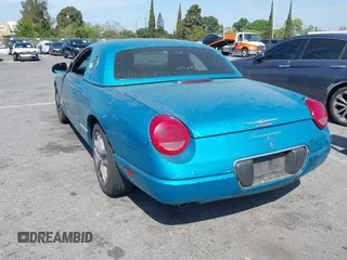 2004 Ford Thunderbird Deluxe with VIN 1FAHP60A14Y106321, listed as a IAAI auction lot 42086505 with 1 mi miles. Bid and sale history available at carsss.com. Image 3.