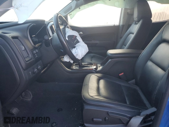 2020 GMC Canyon 4WD SLT with VIN 1GTG6DEN7L1216595, listed as a Copart auction lot 72227504 with 22,075 mi miles and Clean Title. Bid and sale history available at carsss.com. Image 7.