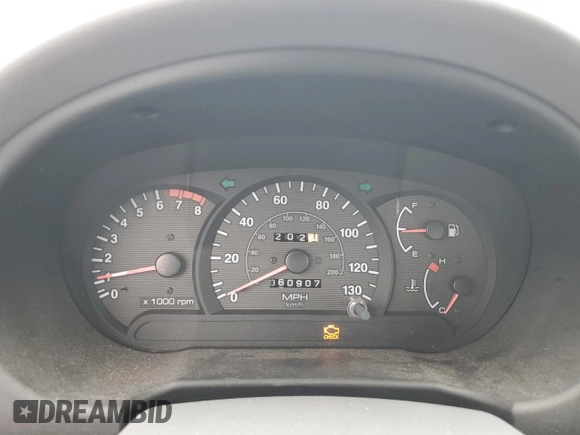 2002 Hyundai Accent GL with VIN KMHCG45C82U355914, listed as a Copart auction lot 89006295 with 60,907 mi miles and Clean Title. Bid and sale history available at carsss.com. Image 9.