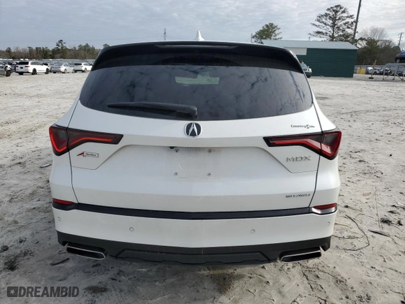 2022 Acura MDX w/A-Spec Package with VIN 5J8YE1H02NL027660, listed as a Copart auction lot 44700405 with 81,803 mi miles and Salvage Title. Bid and sale history available at carsss.com. Image 6.