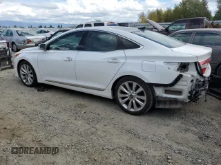 2017 Hyundai Azera Limited with VIN KMHFH4JG6HA581916, listed as a Copart auction lot 64742563 with 43,993 mi miles and . Bid and sale history available at carsss.com. Image 2.