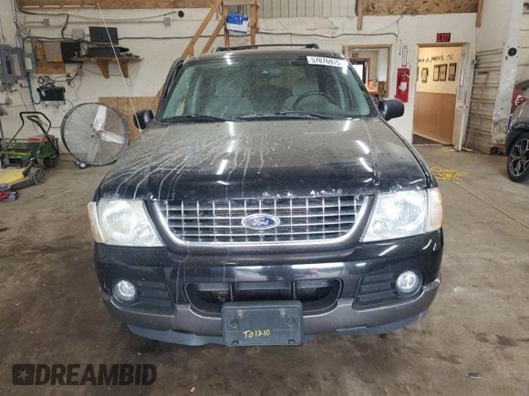 2004 Ford Explorer XLT with VIN 1FMDU73K94ZB08576, listed as a Copart auction lot 57076975 with 199,717 mi miles and Salvage title. Bid and sale history available at DreamBid. Image 5.