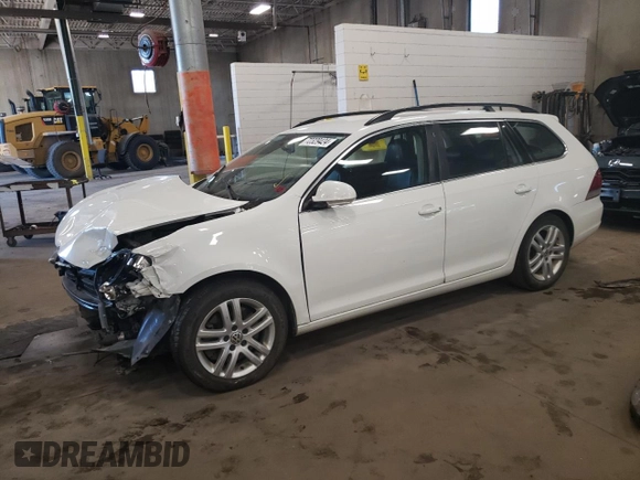 2014 Volkswagen Jetta SportWagen TDI w/Sunroof & Nav with VIN 3VWPL7AJ8EM609411, listed as a Copart auction lot 72329424 with 142,789 mi miles and Salvage Title. Bid and sale history available at carsss.com. Image 1.