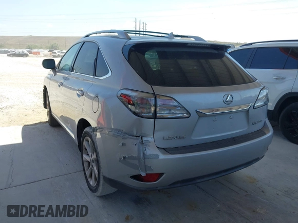 2010 Lexus RX 350 with VIN 2T2ZK1BA4AC033695, listed as a IAAI auction lot 42057427 with 78,220 mi miles. Bid and sale history available at carsss.com. Image 3.