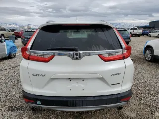 2019 Honda CR-V Touring with VIN 7FARW2H95KE015140, listed as a Copart auction lot 49655225 with 95,832 mi miles and Salvage Title. Bid and sale history available at carsss.com. Image 6.