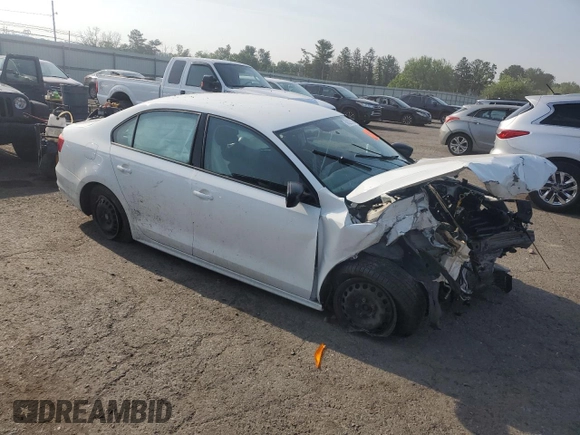 2015 Volkswagen Jetta S z VIN 3VW2K7AJ2FM309510, wystawiony jako Copart lot #60823955 z przebiegiem Nie podano mil oraz Szkoda całkowita • Salvage title. Historia ofert i sprzedaży dostępna na DreamBid. Obrazek 4.