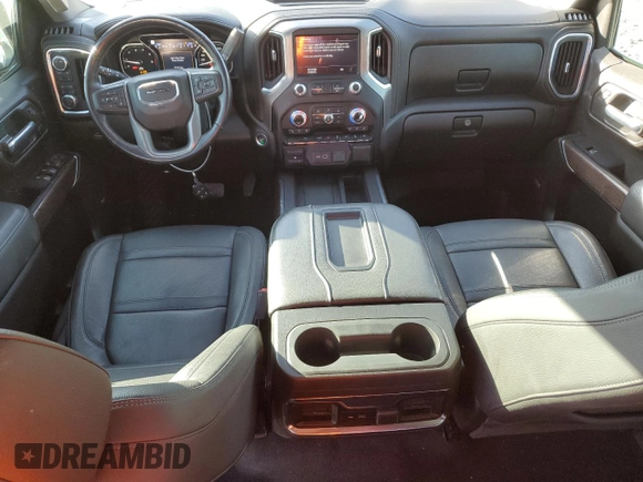 2022 GMC Sierra 1500 Denali with VIN 3GTU9FEDXNG209951, listed as a Copart auction lot 57488985 with 49,039 mi miles and Salvage title. Bid and sale history available at DreamBid. Image 8.