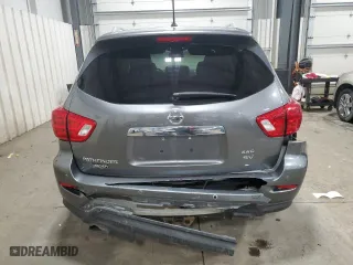 2018 Nissan Pathfinder SL with VIN 5N1DR2MM4JC644354, listed as a Copart auction lot 87827465 with 157,161 mi miles and Salvage Title. Bid and sale history available at carsss.com. Image 6.