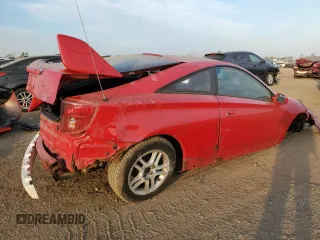 2003 Toyota Celica GT with VIN JTDDR32T730166231, listed as a Copart auction lot 74441834 with 187,022 mi miles and Salvage Title. Bid and sale history available at carsss.com. Image 3.