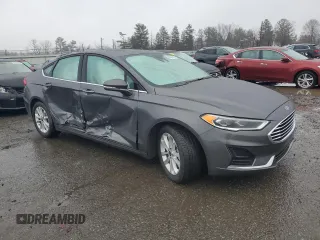 2020 Ford Fusion Hybrid SEL with VIN 3FA6P0MU7LR183586, listed as a Copart auction lot 85304564 with 36,079 mi miles and Salvage Title. Bid and sale history available at carsss.com. Image 4.