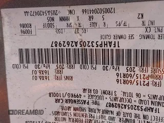 2005 Ford Taurus SE с VIN 1FAHP53205A262987, выставлен на аукционе IAAI как лот 42580079 с пробегом 104 996 миль миль и . История ставок и продаж доступна на DreamBid. Изображение 9.