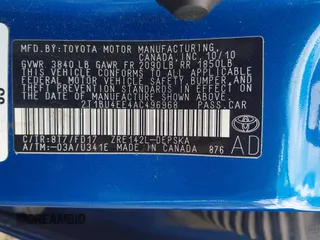 2010 Toyota Corolla with VIN 2T1BU4EE4AC496968, listed as a IAAI auction lot 42352874 with 141,042 mi miles and . Bid and sale history available at DreamBid. Image 9.