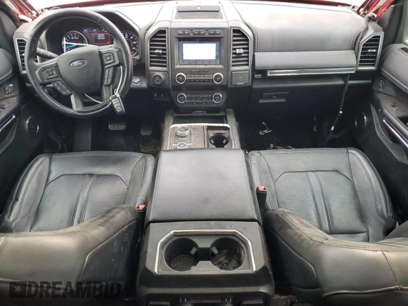2019 Ford Expedition Limited with VIN 1FMJU2AT9KEA65962, listed as a Copart auction lot 53304395 with 125,920 mi miles and Salvage title. Bid and sale history available at DreamBid. Image 8.