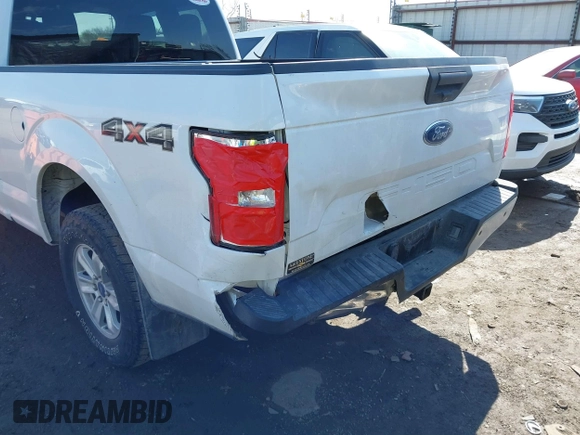 2019 Ford F-150 XL with VIN 1FTEX1EP0KKC95721, listed as a IAAI auction lot 41656043 with 95,375 mi miles and . Bid and sale history available at DreamBid. Image 6.