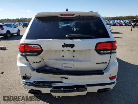 2021 Jeep Grand Cherokee Limited X with VIN 1C4RJFBG4MC668843, listed as a Copart auction lot 45324555 with 50,066 mi miles and Salvage title. Bid and sale history available at DreamBid. Image 6.