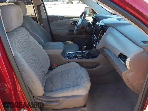 2018 Chevrolet Traverse LT Cloth with VIN 1GNERGKW0JJ105114, listed as a IAAI auction lot 42597045 with 135,682 mi miles and . Bid and sale history available at DreamBid. Image 5.