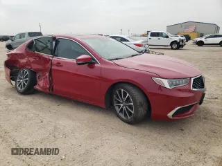 2019 Acura TLX with VIN 19UUB2F3XKA004967, listed as a Copart auction lot 51589345 with 97,325 mi miles and Salvage title. Bid and sale history available at DreamBid. Image 4.