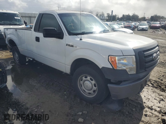 2011 Ford F-150 XL with VIN 1FTPF1CF0BKE10923, listed as a Copart auction lot 45753375 with 195,969 mi miles and Salvage title. Bid and sale history available at DreamBid. Image 4.
