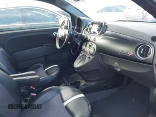 2016 FIAT 500e with VIN 3C3CFFGE5GT193201, listed as a IAAI auction lot 41605241 with 1 mi miles. Bid and sale history available at carsss.com. Image 5.