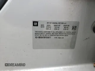 2013 Chevrolet Malibu LS with VIN 1G11B5SA7DF259677, listed as a Copart auction lot 54150815 with Not Provided miles and Clean Title. Bid and sale history available at DreamBid. Image 12.