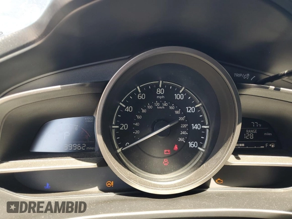 2018 Mazda 3 Touring with VIN 3MZBN1V35JM273966, listed as a Copart auction lot 52577955 with 39,962 mi miles and Salvage Title. Bid and sale history available at carsss.com. Image 9.
