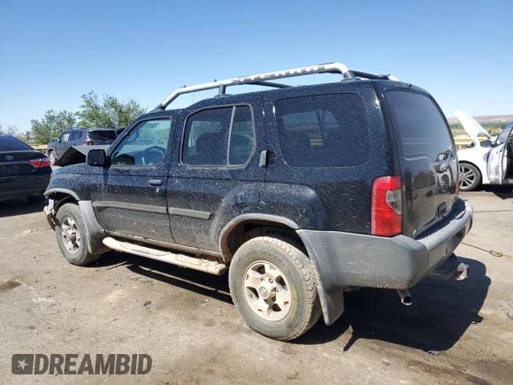 2001 Nissan Xterra XE with VIN 5N1ED28T01C522269, listed as a Copart auction lot 56997515 with 103,800 mi miles and Salvage title. Bid and sale history available at DreamBid. Image 2.