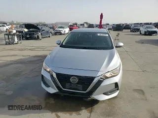 2020 Nissan Sentra SV with VIN 3N1AB8CV8LY226191, listed as a Copart auction lot 48186925 with 84,833 mi miles and Salvage Title. Bid and sale history available at carsss.com. Image 14.