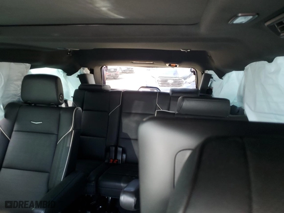 2021 Cadillac Escalade Premium Luxury with VIN 1GYS4BKL9MR368012, listed as a Copart auction lot 76289024 with 45,889 mi miles and Salvage Title. Bid and sale history available at carsss.com. Image 10.