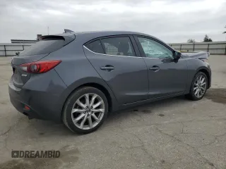 2016 Mazda 3 S Touring with VIN JM1BM1M3XG1299797, listed as a Copart auction lot 54344485 with Not provided miles and Salvage title. Bid and sale history available at DreamBid. Image 3.