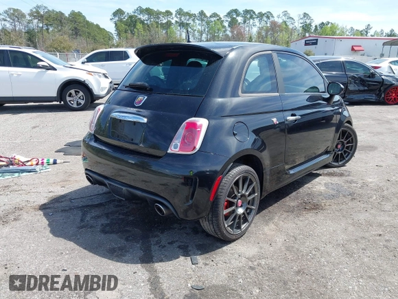 2013 FIAT 500 Abarth with VIN 3C3CFFFH6DT534970, listed as a IAAI auction lot 41806231 with 140,649 mi miles and . Bid and sale history available at DreamBid. Image 4.