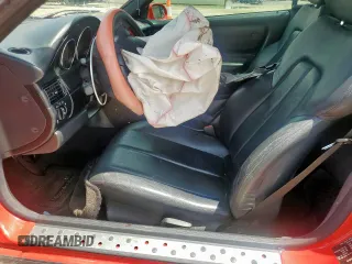 2000 Mercedes-Benz SLK 230 Kompressor with VIN WDBKK47F2YF156715, listed as a Copart auction lot 63873805 with 140,706 mi miles and Salvage title. Bid and sale history available at DreamBid. Image 7.