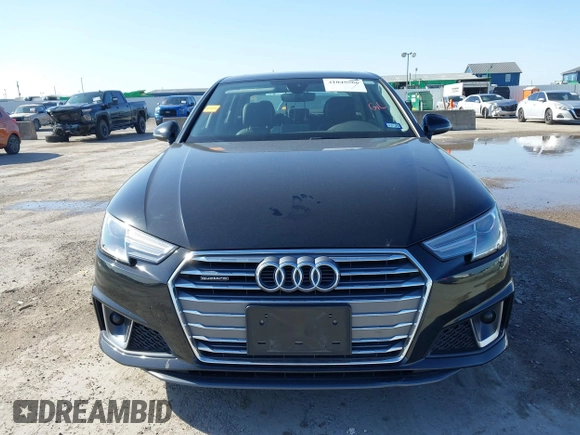 2019 Audi A4 Premium z VIN WAUDNAF40KA024392, wystawiony jako IAAI lot #41045566 z przebiegiem 56 419 mil mil oraz . Historia ofert i sprzedaży dostępna na DreamBid. Obrazek 12.
