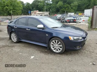 2014 Mitsubishi Lancer ES with VIN JA32U2FU2EU007839, listed as a Copart auction lot 63634755 with 202,877 mi miles and Salvage title. Bid and sale history available at DreamBid. Image 4.