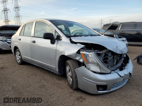 2009 Nissan Versa 1.6 with VIN 3N1CC11E39L422903, listed as a Copart auction lot 86427444 with 90,519 mi miles and Salvage Title. Bid and sale history available at carsss.com. Image 4.