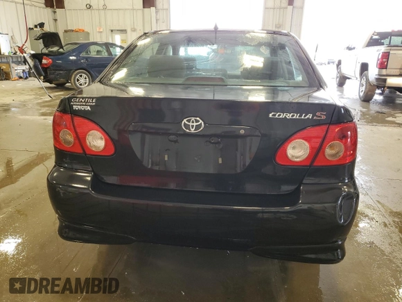 2007 Toyota Corolla CE with VIN 1NXBR32EX7Z861600, listed as a Copart auction lot 55128525 with 70,007 mi miles and Non Repairable. Bid and sale history available at carsss.com. Image 6.