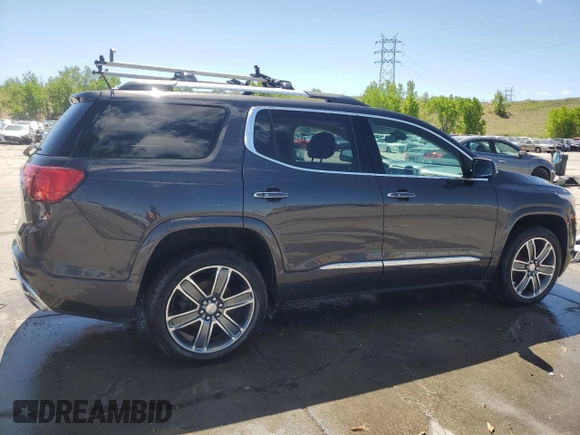 2017 GMC Acadia Denali z VIN 1GKKNXLS5HZ213876, wystawiony jako Copart lot #56966785 z przebiegiem 59 562 mil mil oraz Czysty tytuł • Clean title. Historia ofert i sprzedaży dostępna na DreamBid. Obrazek 3.