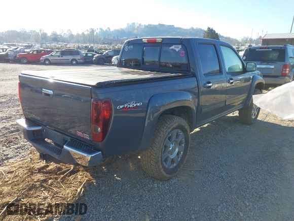 2012 GMC Canyon SLE2 with VIN 1GTH6PFE3C8146637, listed as a IAAI auction lot 40604818 with Not provided miles and . Bid and sale history available at DreamBid. Image 4.