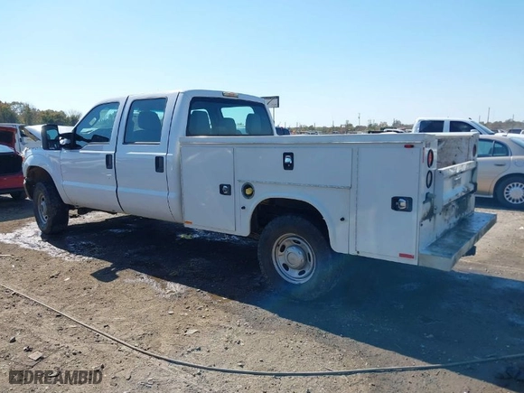 2015 Ford Super Duty F-250 SRW Lariat with VIN 1FT7W2B63FEC16902, listed as a IAAI auction lot 40648072 with 256,769 mi miles. Bid and sale history available at carsss.com. Image 3.