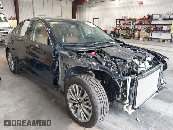 2024 Infiniti Q50 Luxe with VIN JN1EV7BR9RM631852, listed as a IAAI auction lot 40528778 with 2,862 mi miles and . Bid and sale history available at DreamBid. Image 1.
