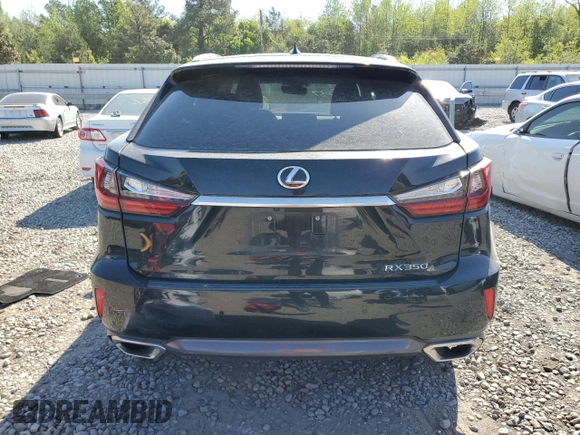 2016 Lexus RX 350 with VIN 2T2ZZMCA0GC015733, listed as a Copart auction lot 52779545 with 109,121 mi miles and Salvage title. Bid and sale history available at DreamBid. Image 6.