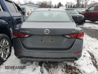 2021 Nissan Sentra SV with VIN 3N1AB8CV1MY220475, listed as a Copart auction lot 43000895 with 46,058 mi miles and Salvage Title. Bid and sale history available at DreamBid. Image 6.