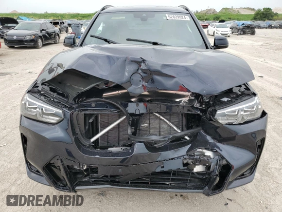 2024 BMW X3 sDrive30i with VIN 5UX43DP05R9W74853, listed as a Copart auction lot 51118215 with Not Provided miles and Non Repairable. Bid and sale history available at DreamBid. Image 5.