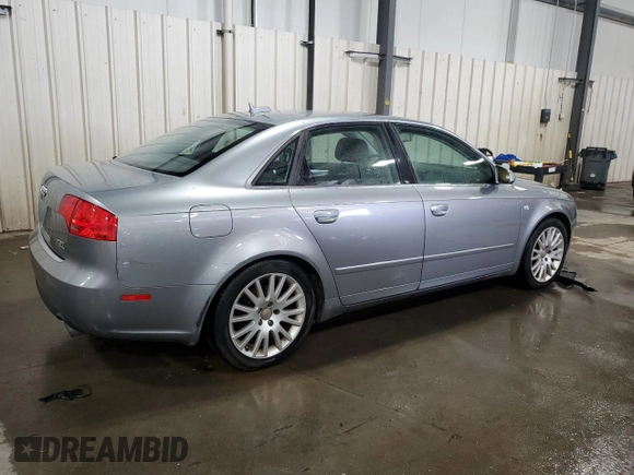 2006 Audi A4 2.0T z VIN WAUDF78EX6A194867, wystawiony jako Copart lot #82792104 z przebiegiem 125 919 mil mil oraz Szkoda całkowita • Salvage title. Historia ofert i sprzedaży dostępna na DreamBid. Obrazek 3.