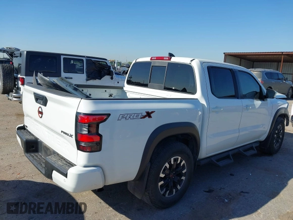 2022 Nissan Frontier SV with VIN 1N6ED1EJ2NN685935, listed as a IAAI auction lot 41859677 with 33,153 mi miles and . Bid and sale history available at DreamBid. Image 4.